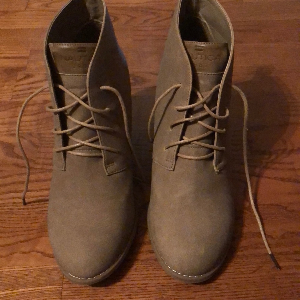 Nautica wedge  boots